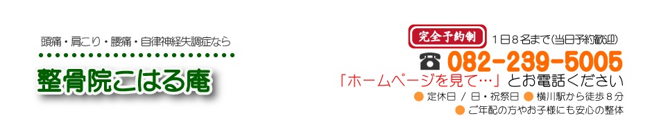 整骨院こはる庵